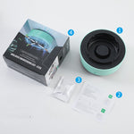 Cenicero purificador de aire con eliminación de humo, purificador de aniones, purificador automático práctico, cenicero portátil para coche.