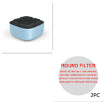 Cenicero purificador de aire con eliminación de humo, purificador de aniones, purificador automático práctico, cenicero portátil para coche.