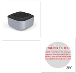 Cenicero purificador de aire con eliminación de humo, purificador de aniones, purificador automático práctico, cenicero portátil para coche.