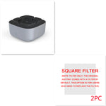 Cenicero purificador de aire con eliminación de humo, purificador de aniones, purificador automático práctico, cenicero portátil para coche.