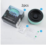 Cenicero purificador de aire con eliminación de humo, purificador de aniones, purificador automático práctico, cenicero portátil para coche.