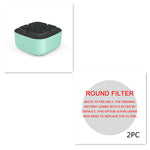 Cenicero purificador de aire con eliminación de humo, purificador de aniones, purificador automático práctico, cenicero portátil para coche.